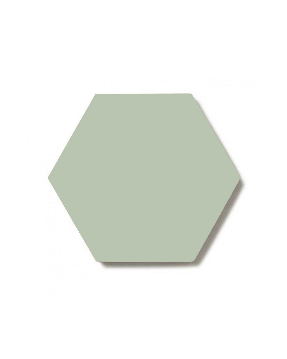 Floor tile - Hexagon 10 × 10 cm pistachio image