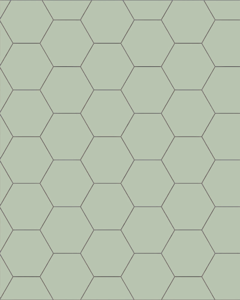 Floor tile - Hexagon 10 × 10 cm pistachio image