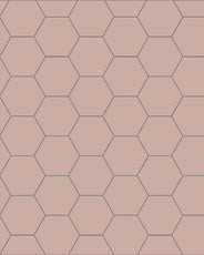 Baldosa - Hexágono 10 × 10 cm, rosa thumbnail image