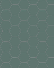 Floor tile - Hexagon 10 × 10 cm dark green thumbnail image