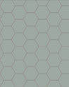 110 220 100 VEP Sekelskifte klinker hexagon 10x10cm ljusgron winckelmans granitklinker 01