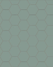 Klinker - Hexagon 10x10 cm grön thumbnail image