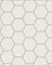 Floor Tiles - Hexagon 15 x 15 cm (5.91 x 5.91 In.) White - Super White BAS