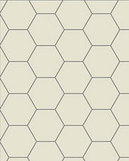 Heksagonklinker – 15 x 15 cm Gul Hvit - White BAU thumbnail image