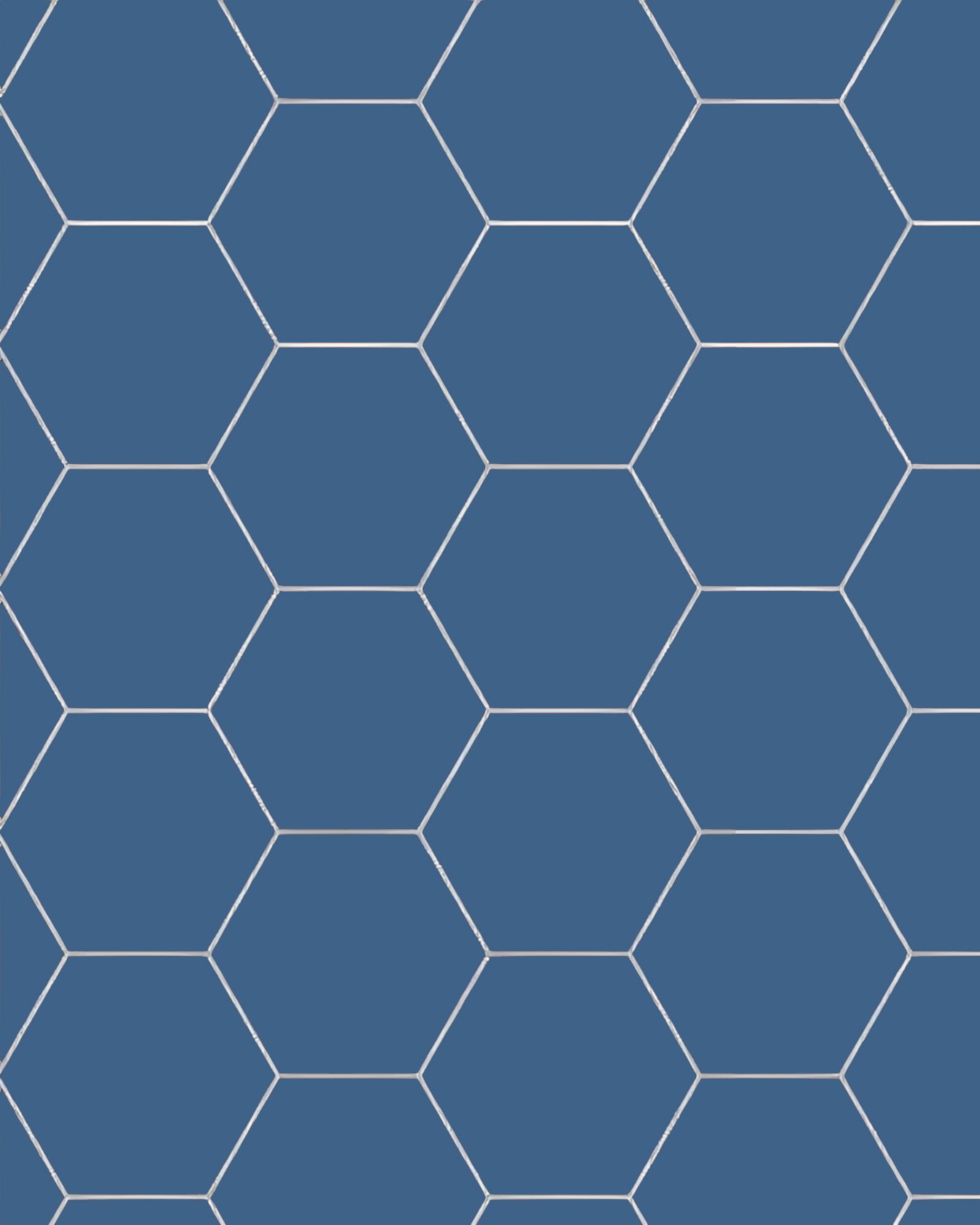 Klinker - Hexagon 15 x 15 cm mörkblå - Klassisk stil image