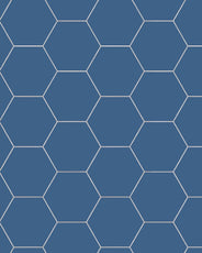 Klinker - Hexagon 15 x 15 cm mörkblå - Klassisk stil thumbnail image