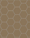 110 220 150 CAF Klinker Hexagon 15x15 cm Kaffebrun Winckelmans Granitklinker 01