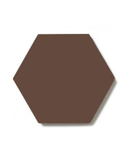 Floor tiles - Hexagon 15 x 15 cm (5.91 x 5.91 In.) - Chocolate CHO thumbnail image