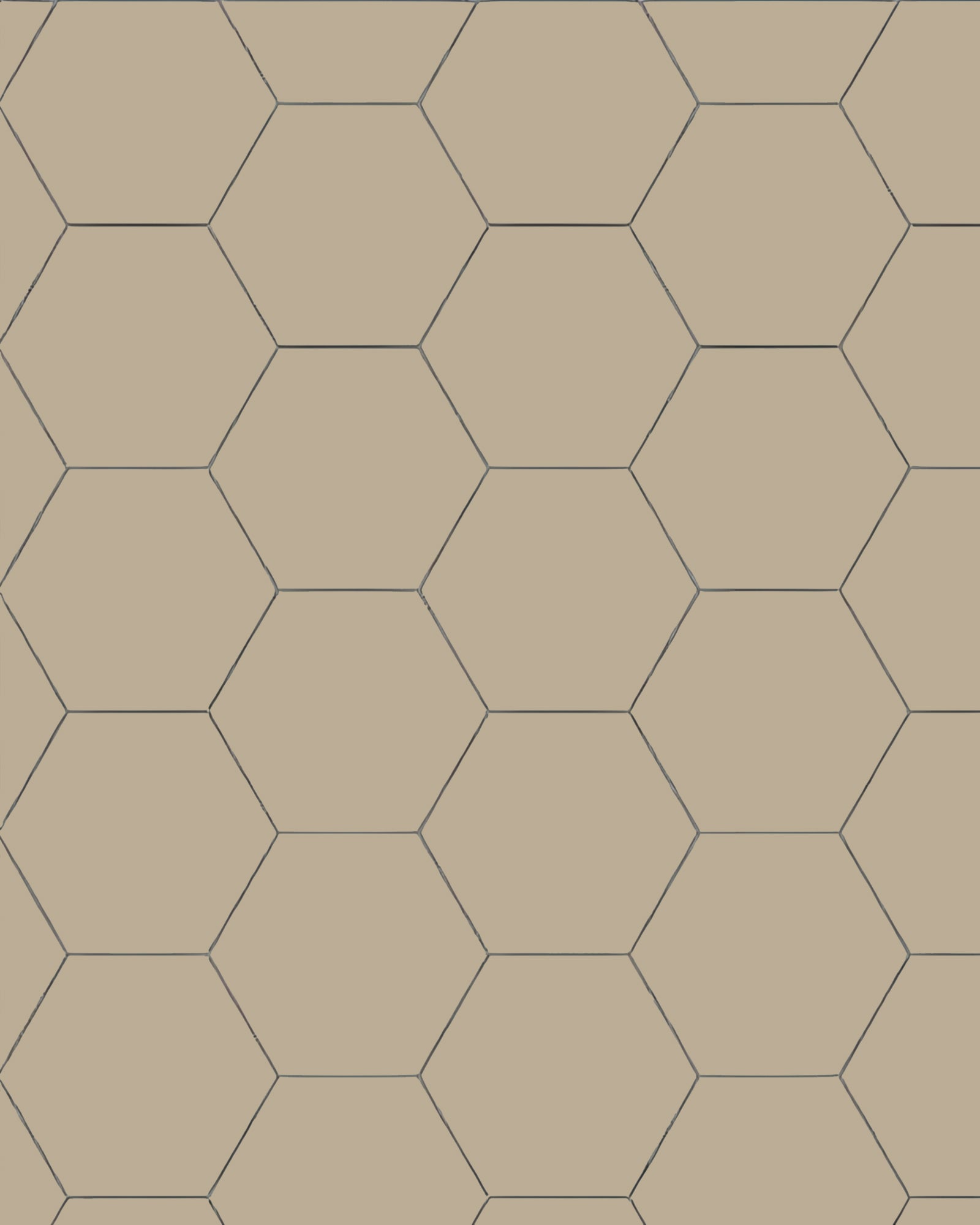 Klinker - Hexagon 15 x 15 cm linne image