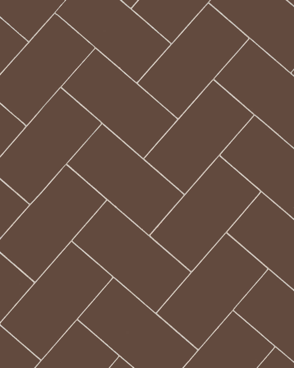 Floor Tile - Rectangle 10 x 20 cm - Chocolate image
