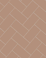 Floor Tile - Rectangle 10 x 20 cm - Old pink thumbnail image