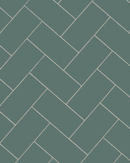 Floor Tile - Rectangle 10 x 20 cm - Dark green thumbnail image
