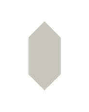 Fliser - Hexagondiamant 7 x 15 cm perlegrå thumbnail image