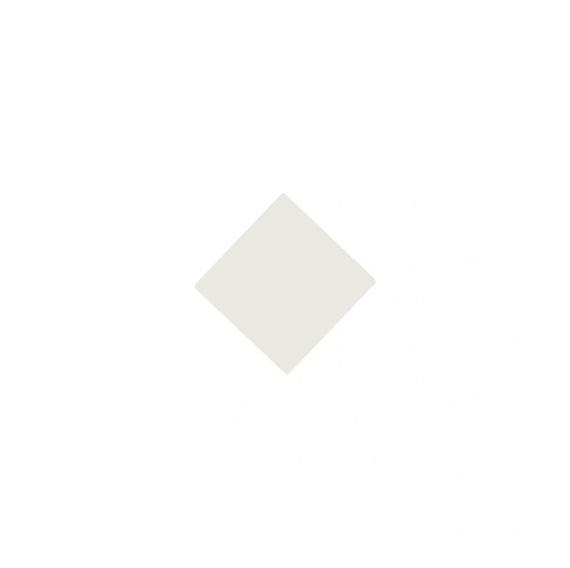 Tile - Square 3.5 x 3.5 cm (1.38 x 1.38 in.) - White - Super White BAS