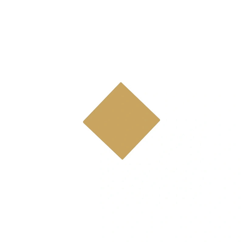 Tile - Square 3.5 x 3.5 cm (1.38 x 1.38 in.) - Yellow JAU