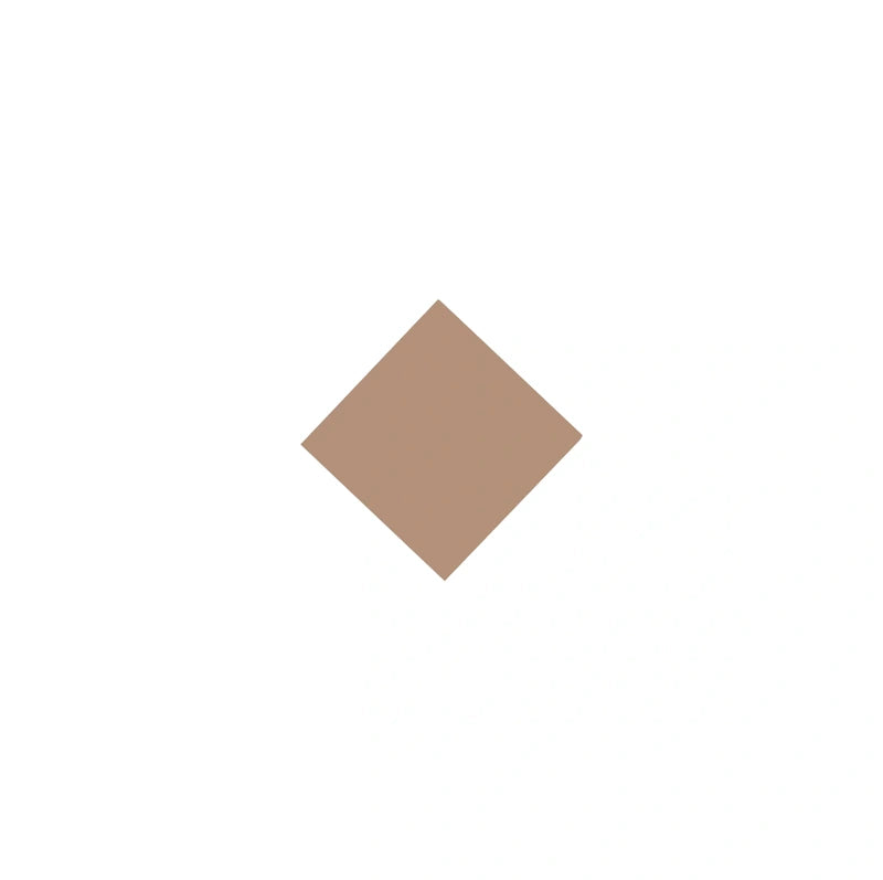 Flise - Kvadrat, 3,5 x 3,5 cm, Gammelrosa, - Old Pink RSV image