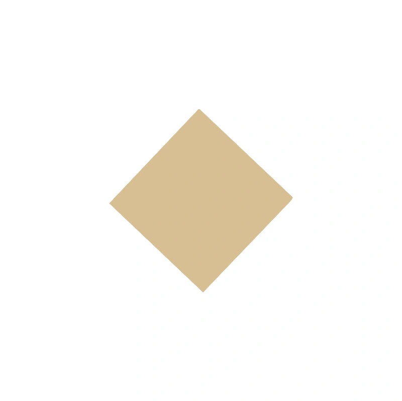 Flise - Firkanter 5 x 5 cm Cognac COG image