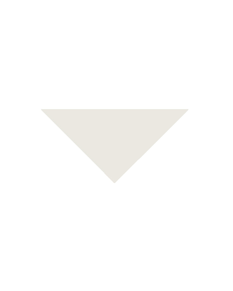 Floor Tile – Triangle 10/10/14 cm White image