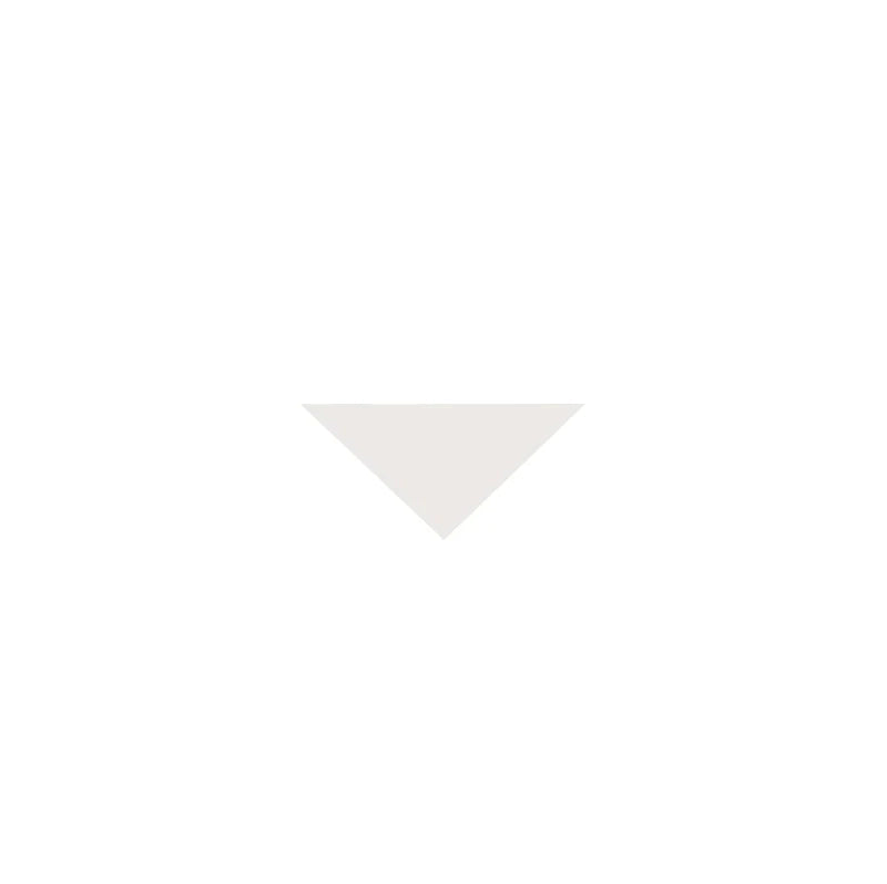 Tiles - Triangles 3.5/3.5/5 cm (1.38/1.38/1.97 in.) - White - Super White BAS