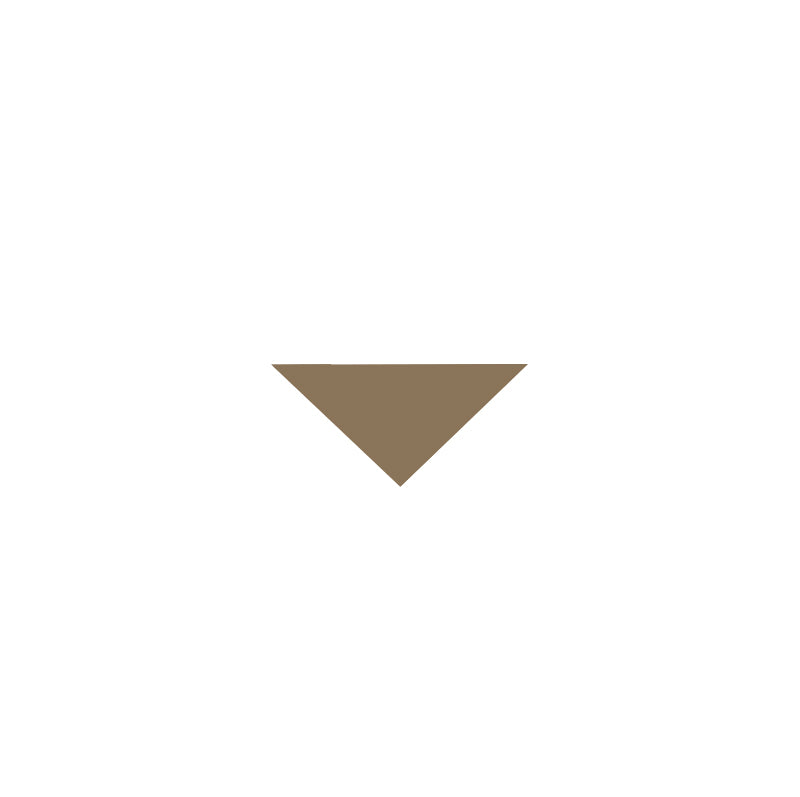 Flise - Triangel, 3,5/3,5/5 cm, Kaffebrun, - Coffee CAF image