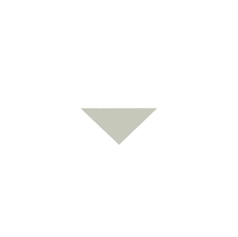 Tiles - Triangles 3.5/3.5/5 cm (1.38/1.38/1.97 in.) - Pearl Grey PER