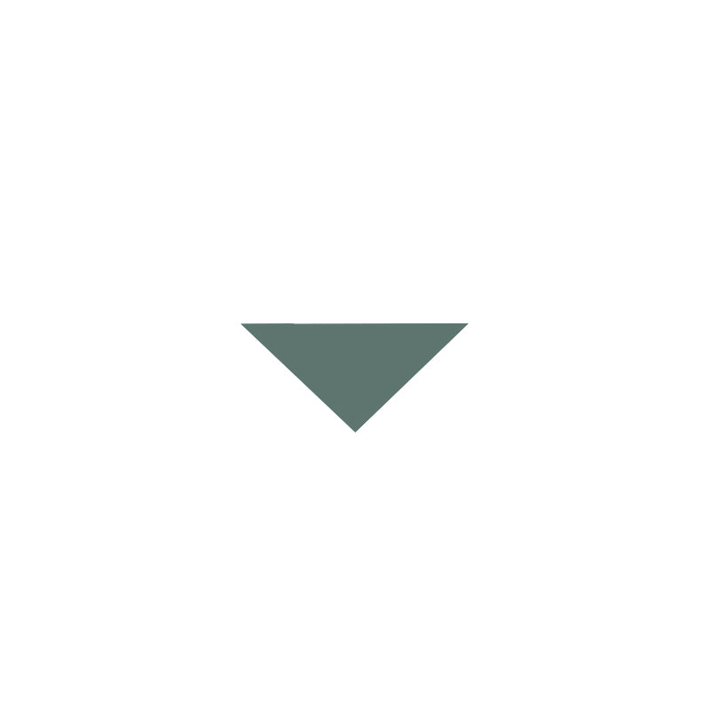 Flise - Triangel, 3,5/3,5/5 cm, Mørkegrøn - Dark Green VEF image