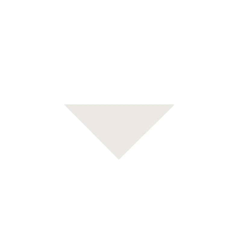 Tiles - Victorian triangles 5/5/7 cm - White - Super White BAS