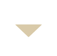 Flise - Victorian, Trekant 5/5/7 cm, Elfenben, - Ivory IVO thumbnail image