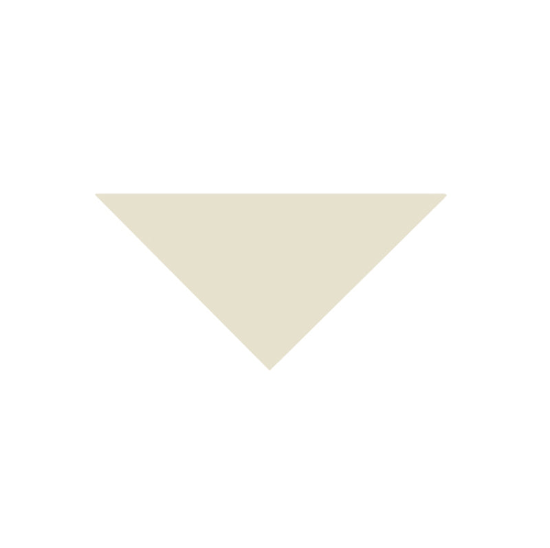 Klinker - Victorian Triangel, 7/7/10 cm, Gulhvid, - White BAU image