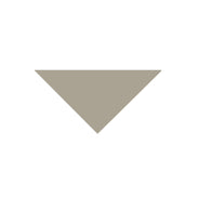 Tiles - Victorian Triangles 7 x 7 x 10 cm (2.76 x 2.76 x 3.94 in.) - Pale Grey GRP thumbnail image