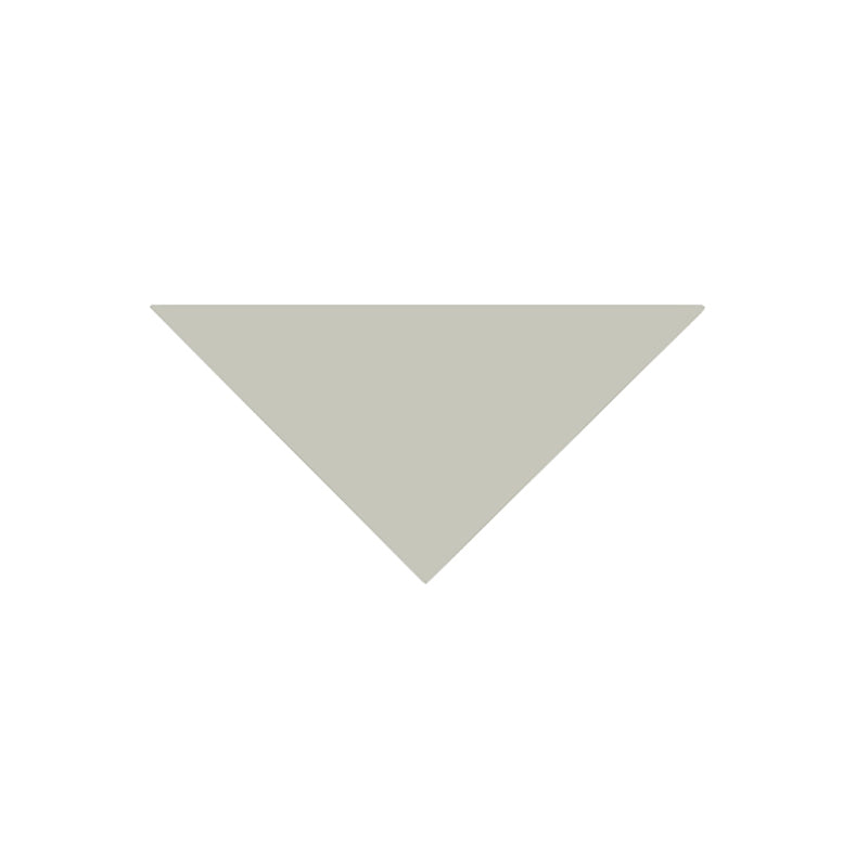 Tiles - Victorian Triangles 7 x 7 x 10 cm (2.76 x 2.76 x 3.94 in.) - Pearl Grey PER image