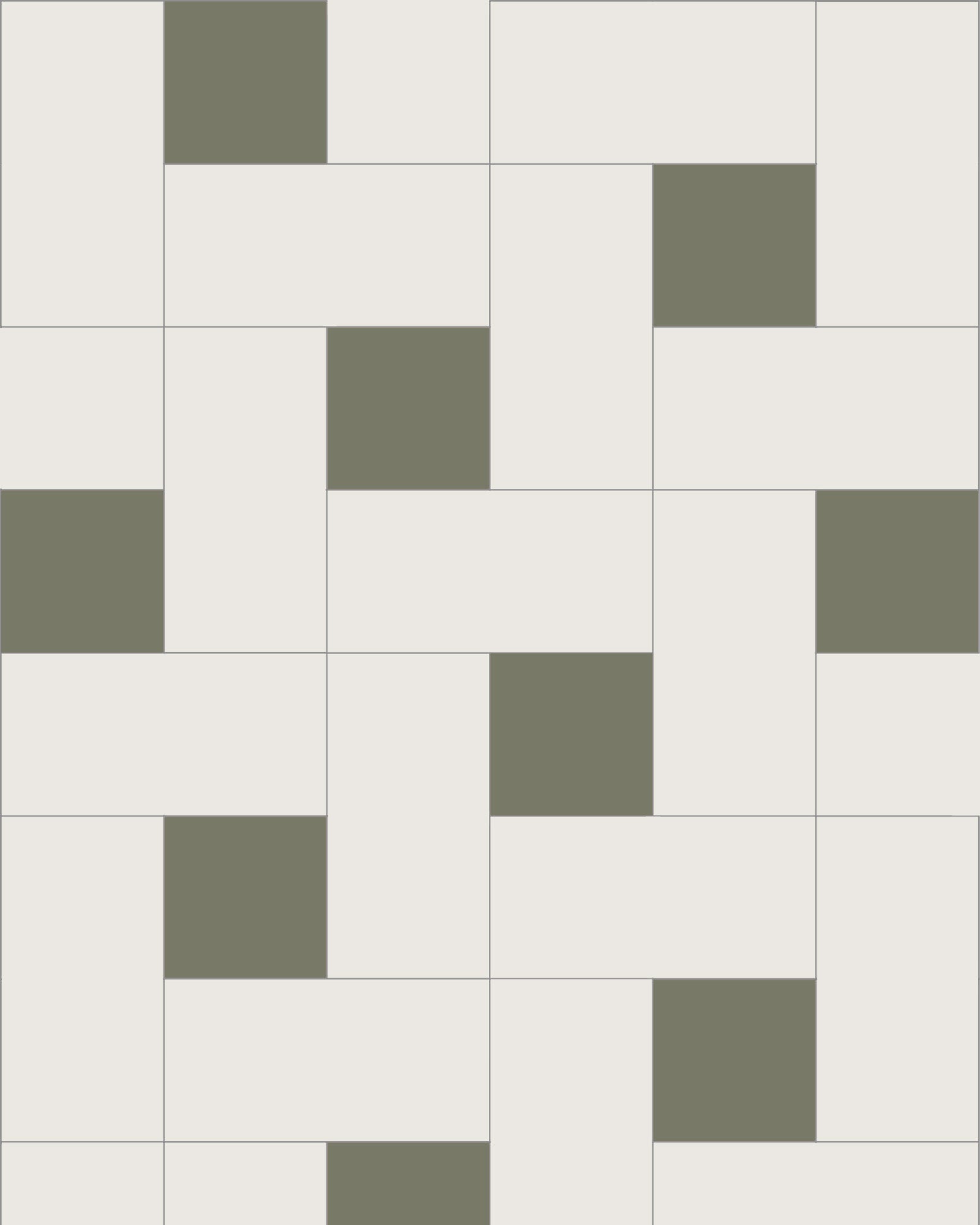 Floor Tile - Winchester - Super White / Australian Green image