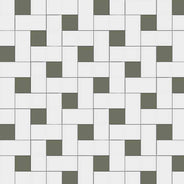 Winchester - Granittkeramikk Klinker - Hvit/Australian Grønn - Super White BAS/Australian Green VEA thumbnail image