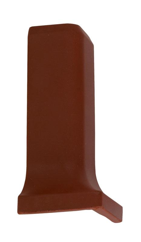 Tile - Victorian E xternal Corner For Coved Skirting 10 x 10 - Red ROU