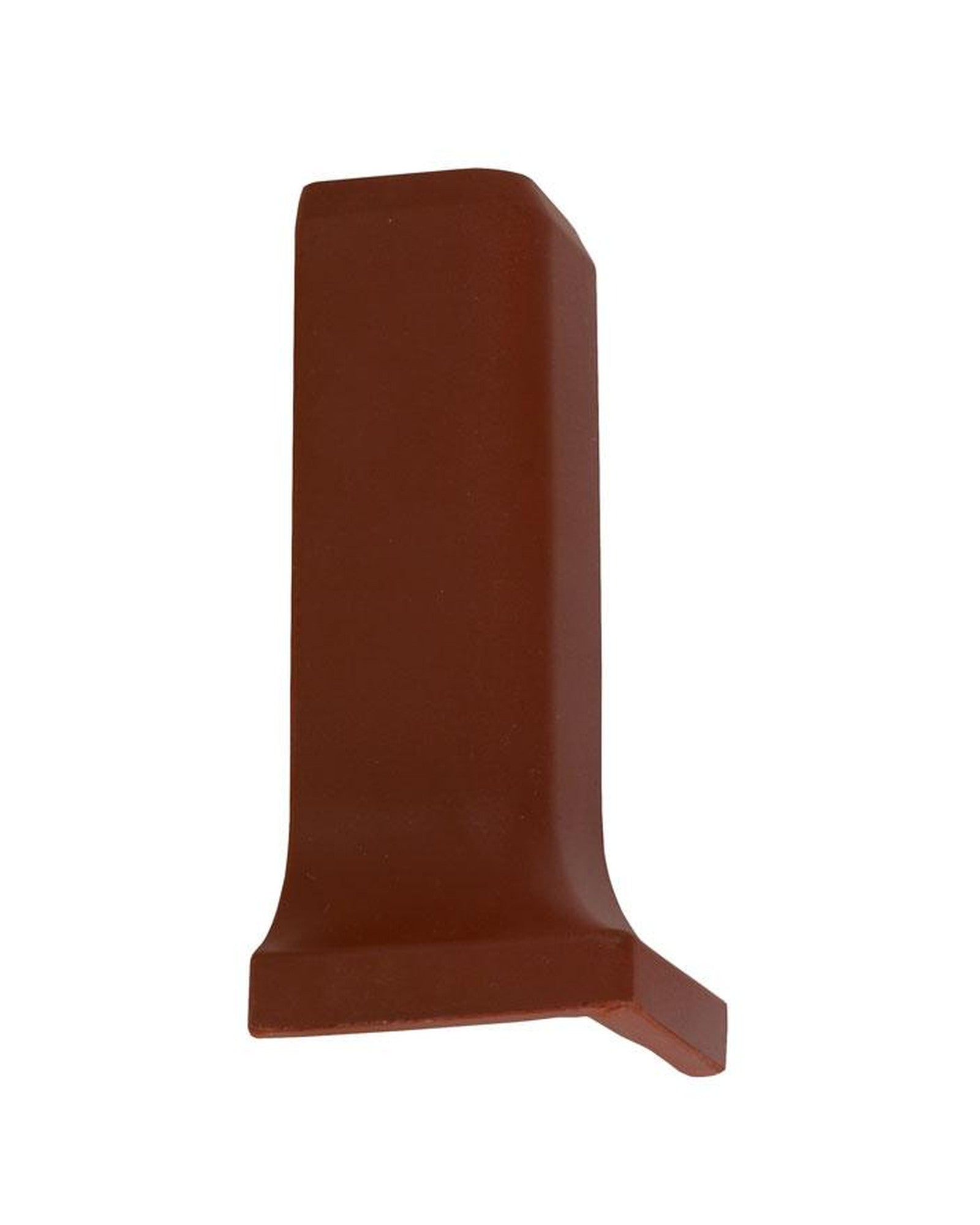 Floor Tile - External Corner for Coved Skirting 10 x 10 - Red image