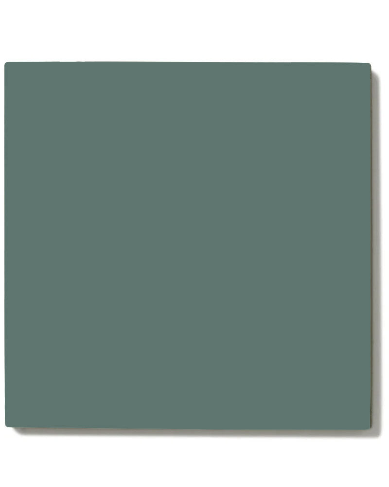 Fliser - Kvadrat 20 x 20 cm mørkegrøn