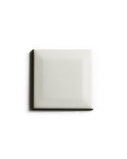 Flis Victoria - Vegg fasett 7,5 x 7,5 cm elfenben hvit, blank thumbnail image