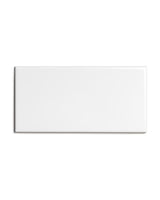 Color sample - Victoria wall tile - white, glossy