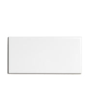 Color sample - Victoria wall tile - white, glossy thumbnail image