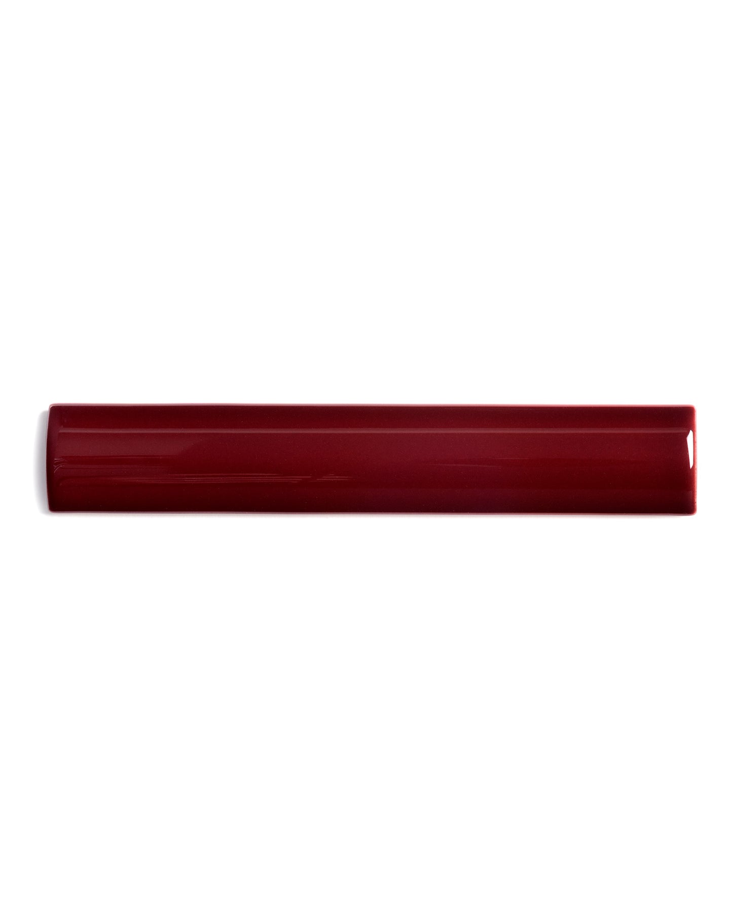 Victoria Tile - Tile Edging Trim 2.5 x 15 cm (0.98 x 5.91 in.) Burgundy