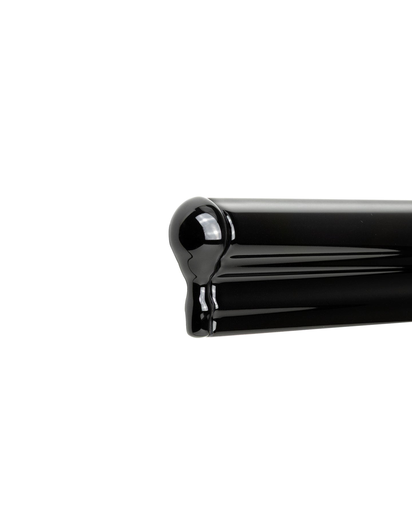 Tile corner molding Victoria - Black, glossy