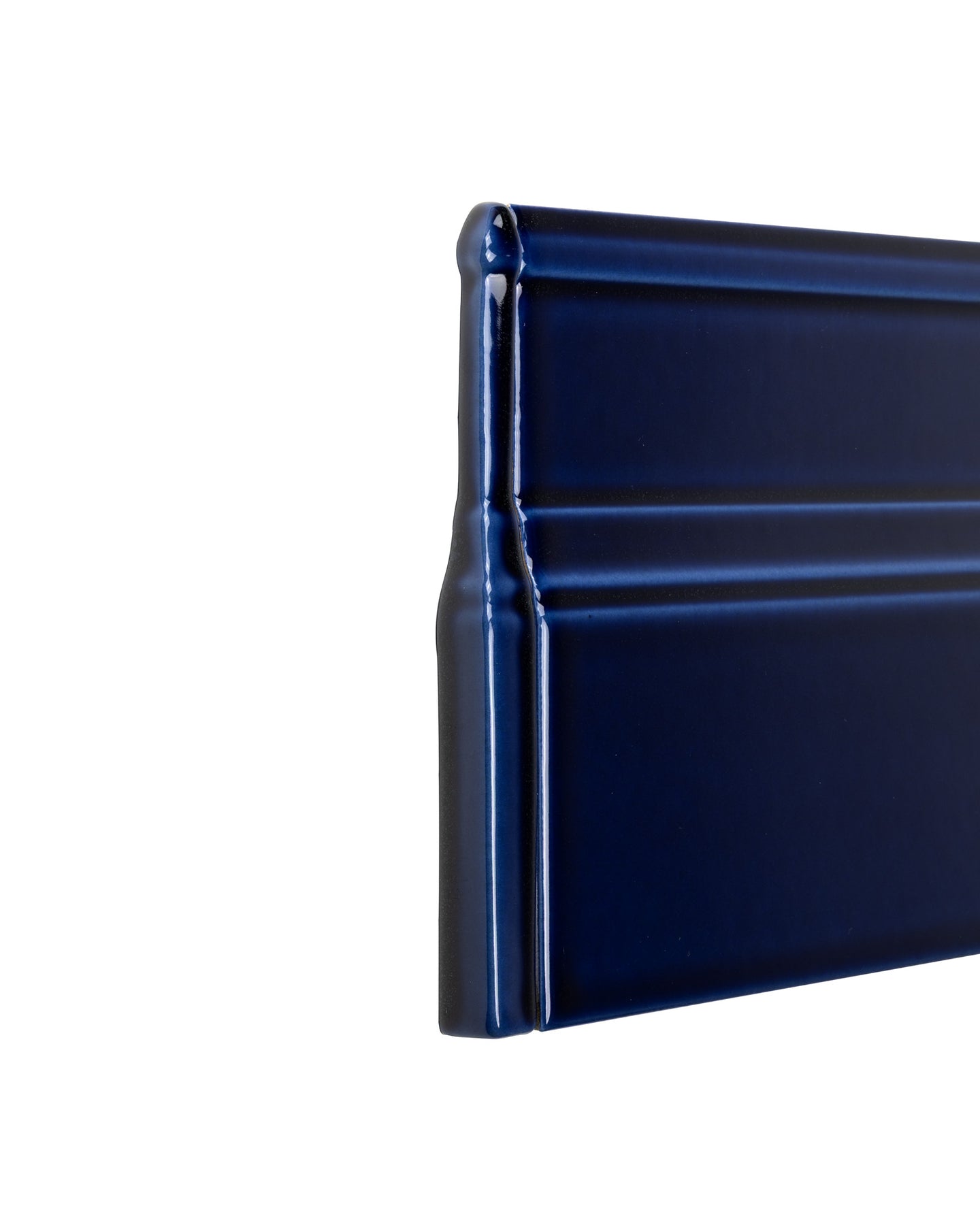 Victoria Tile - Corner Piece for Floor Trim - Ultramarine Blue