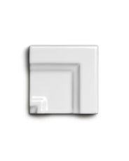 Tile Victoria - Frame Corner piece for tile molding, 7.5 x 15, white thumbnail image