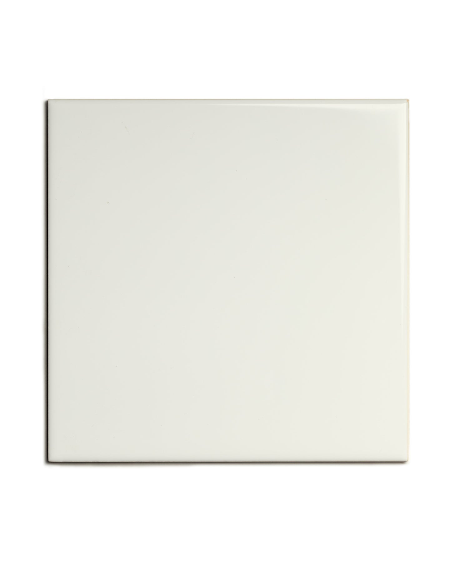 Victoria Tile - 15 x 15 cm Ivory White, Glossy