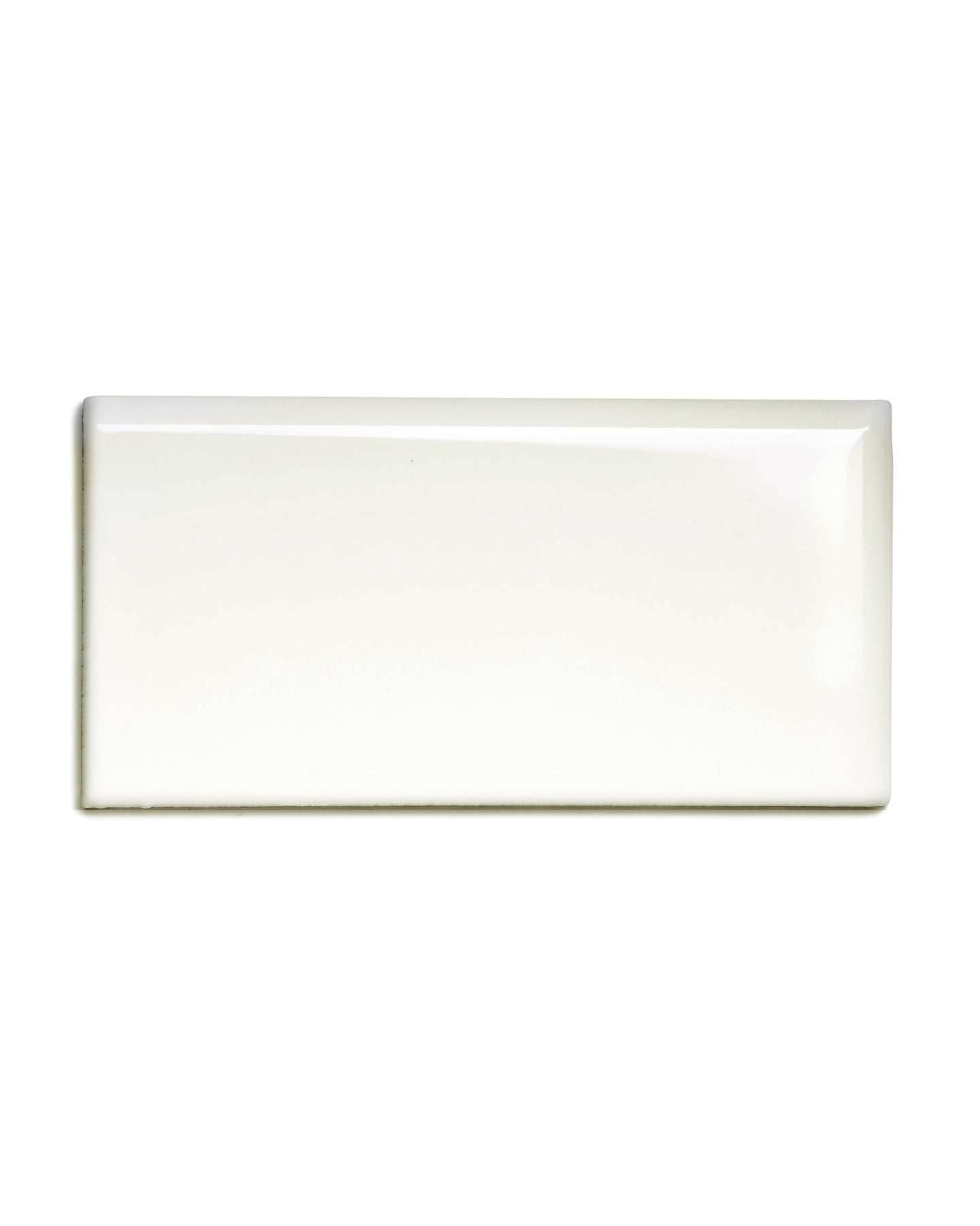 Fliese Victoria - 7,5 x 15 cm elfenbeinweiß Bullnose rechtes Eck 