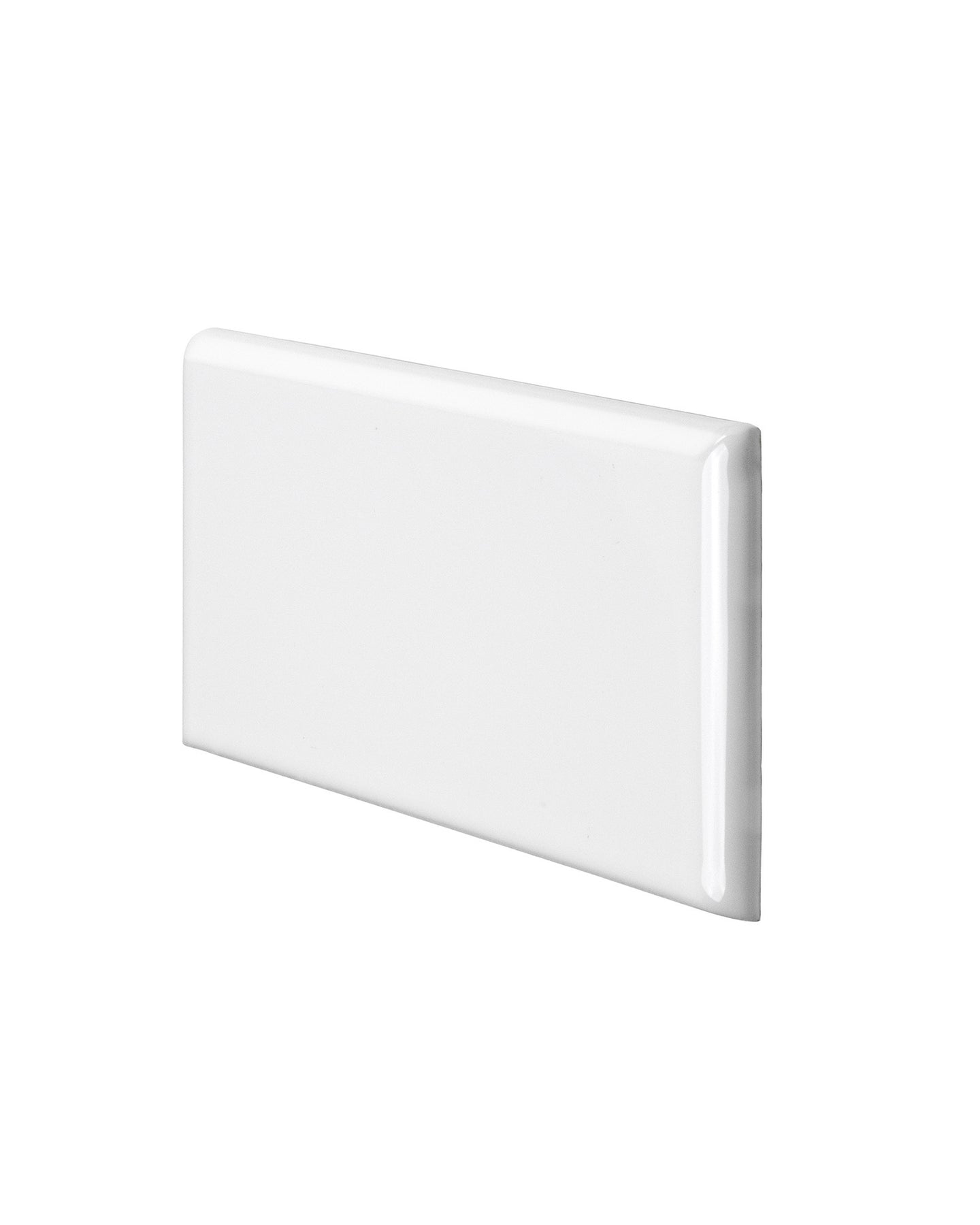 Victoria Tile – 7.5 x 15 cm White Bullnose Right Corner