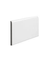 Victoria Tile – 7.5 x 15 cm White Bullnose Long Side thumbnail image