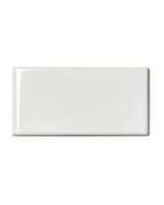 Victoria tiles - 7.5 x 15 cm ivory white bullnose short side  thumbnail image