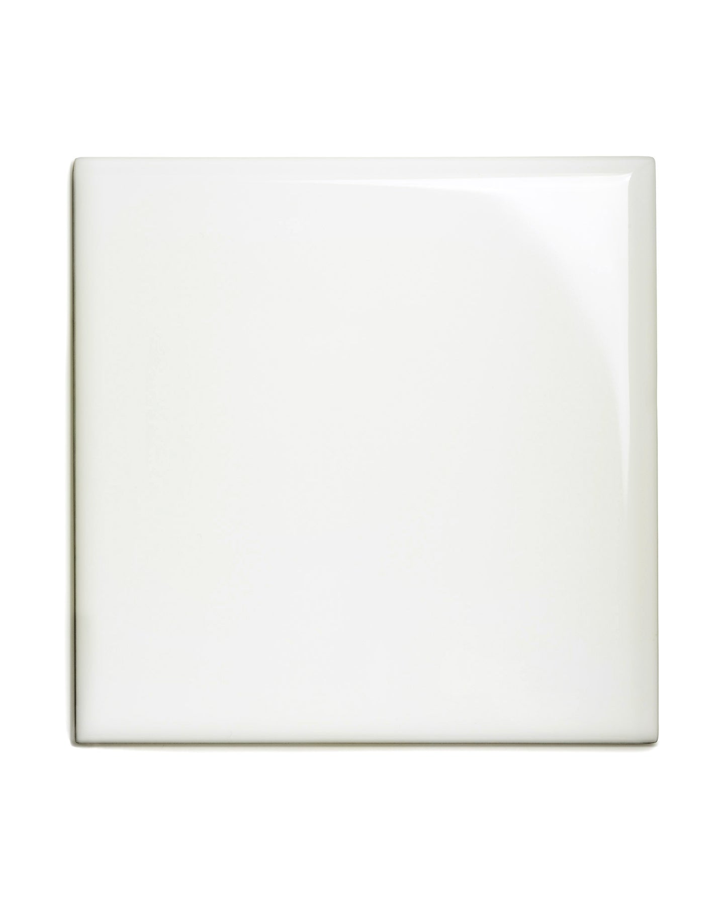 Tile Victoria - 15 x 15 cm ivory white bullnose corner 