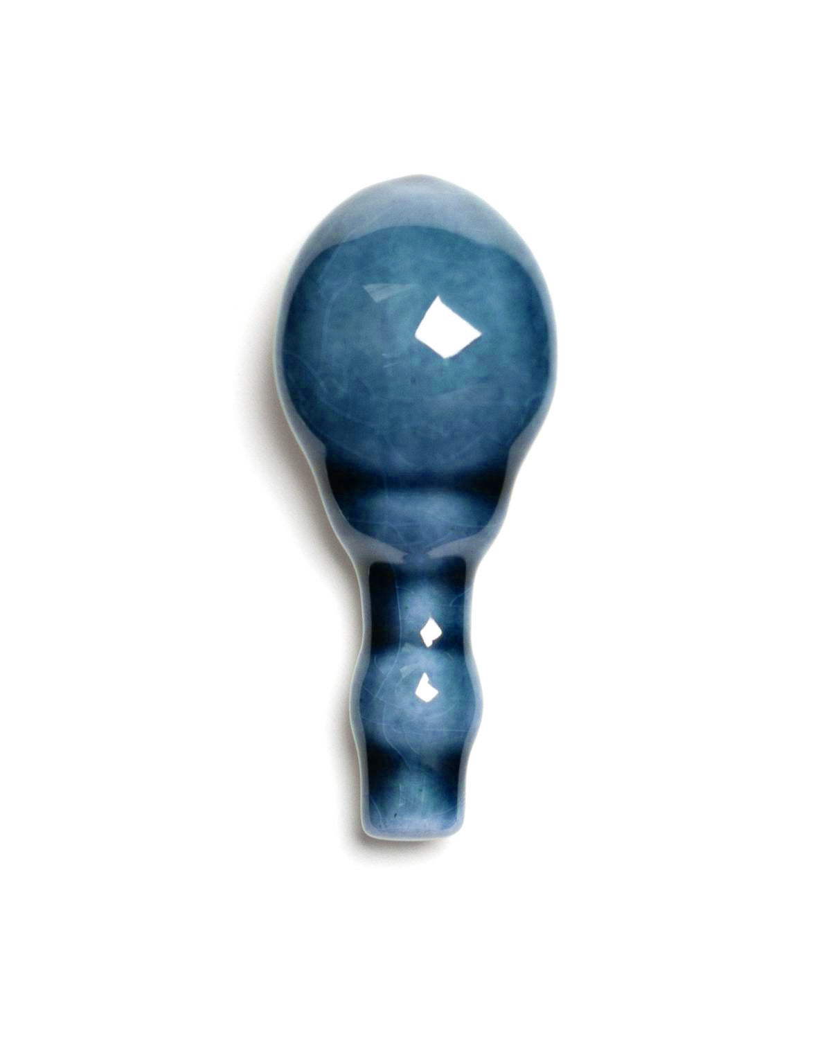 Kakel Bristol - Corner Piece for Chair Rail Blue, Crackled